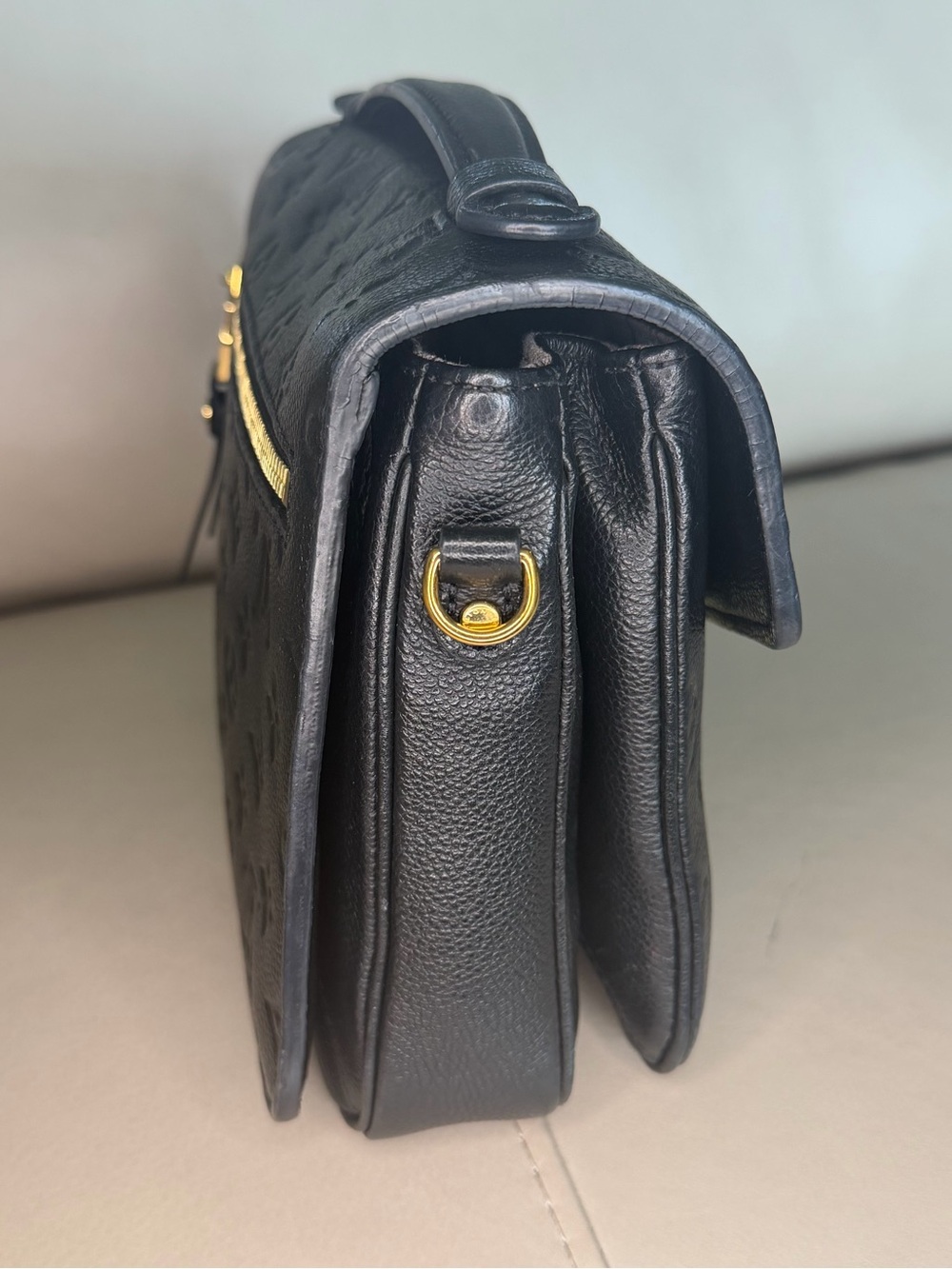 Louis Vuitton Black Pochette Metis in Empriente Leather - Picture 6 of 11